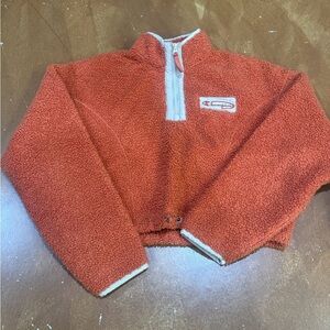 Champion Vibrant Orange Fleece Jacket